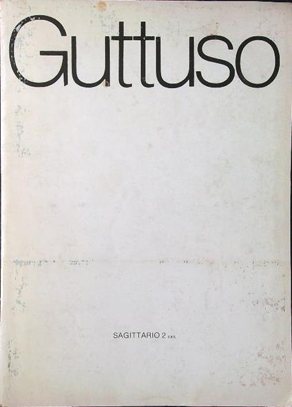 Renato Guttuso - copertina