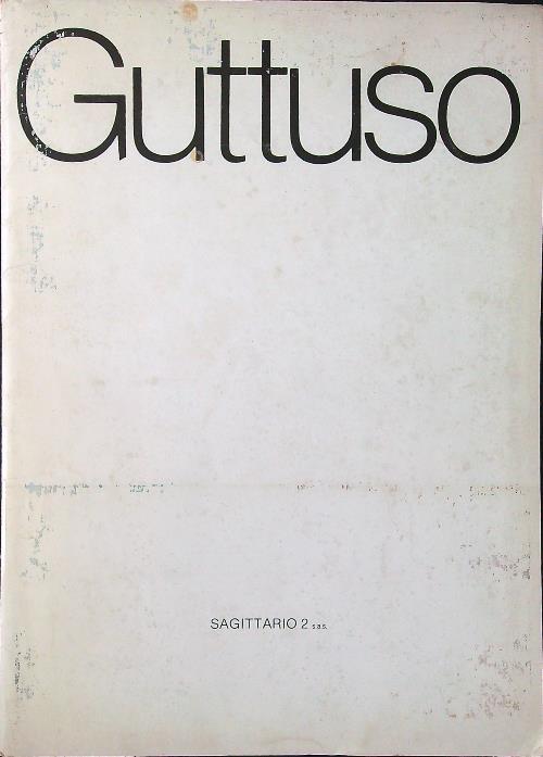 Renato Guttuso - copertina
