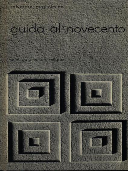 Guida al novecento - Salvatore Guglielmino - copertina