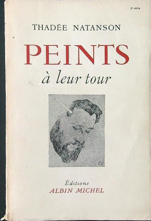 Peints a leur tour - Thadee Natanson - copertina