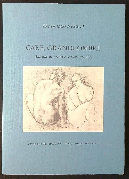Care, grandi ombre - Francesco Messina - copertina
