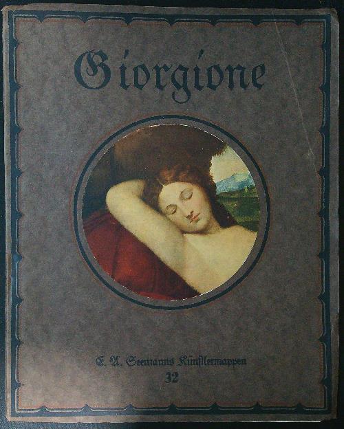 Giorgione - copertina