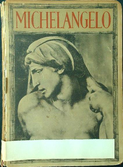 Michelangelo. 296 riproduzioni in fototipia - Adolfo Venturi - copertina