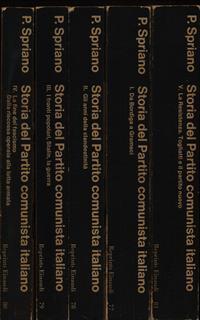 Storia Del Partito Comunista Italiano 5vv