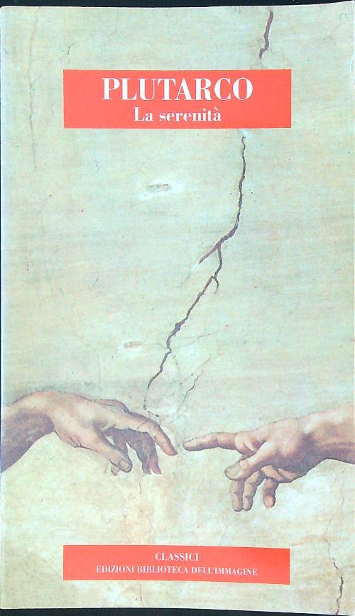 La serenità - Plutarco - copertina