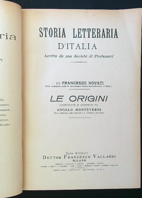 Le origini