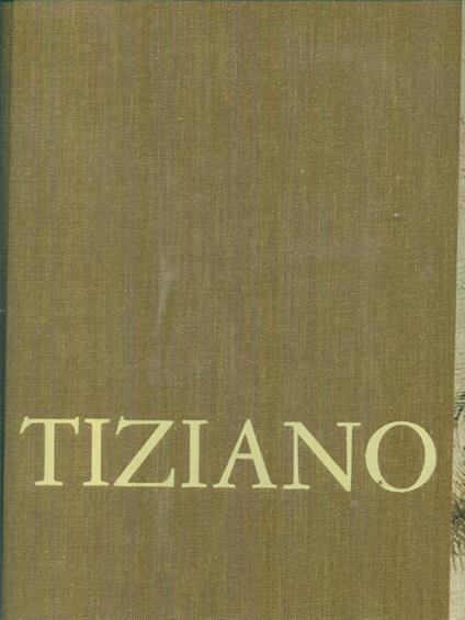 Tiziano disegni - Terisio Pignatti - copertina