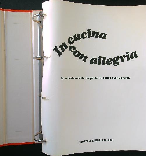In cucina con allegria - Luigi Carnacina - copertina