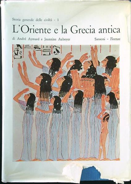 L' Oriente e la Grecia antica - Aymard - copertina