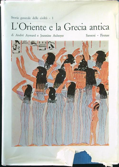 L' Oriente e la Grecia antica - Aymard - copertina