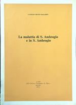 La malattia di S. Ambrogio e in S. Ambrogio