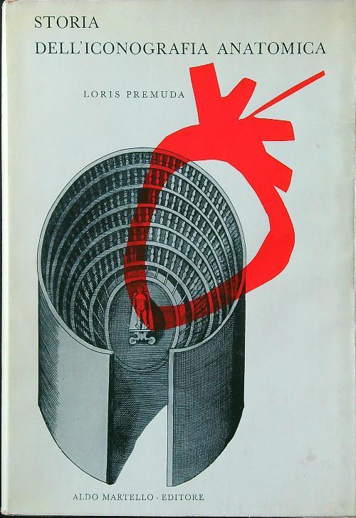 Storia dell'iconografia anatomica - Loris Premuda - copertina