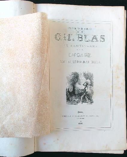Histoire de Gil Blas de Santillane - Le Sage - copertina