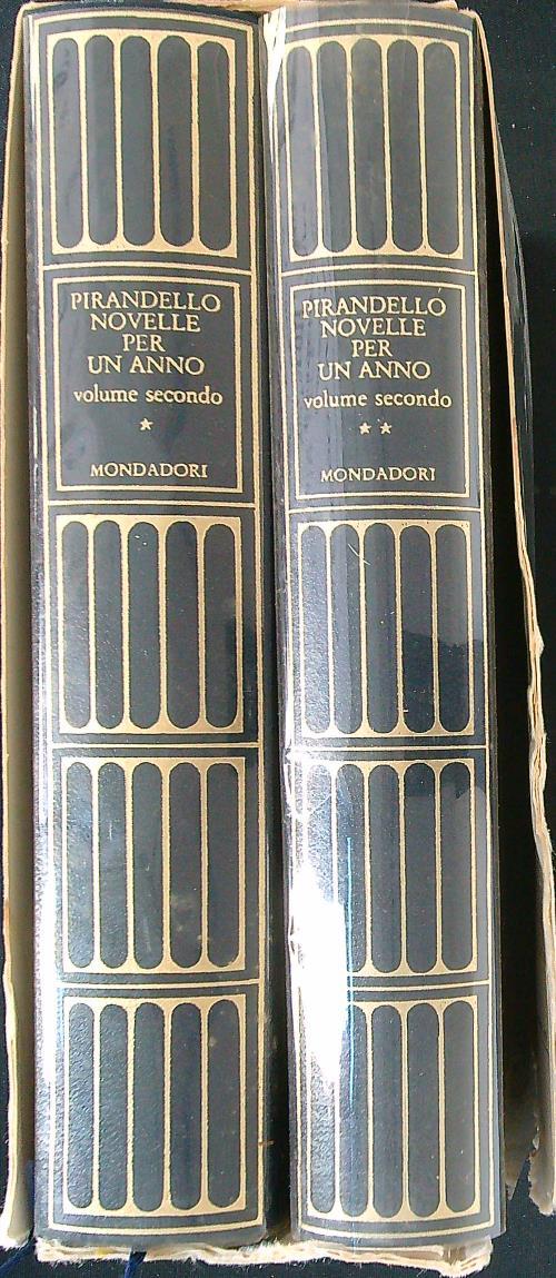 Novelle per un anno volume II - 2 tomi - Luigi Pirandello - copertina