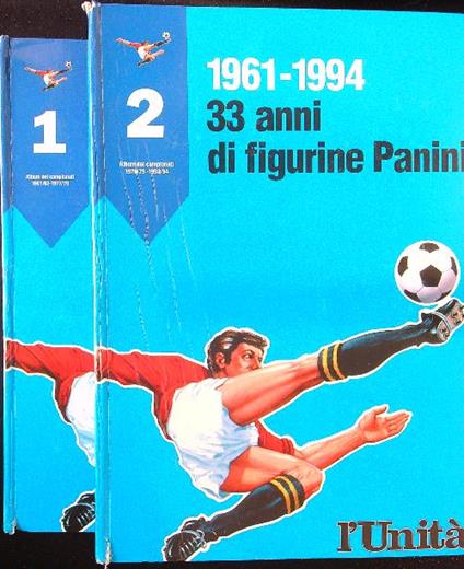 33 anni di figurine Panini 2 voll. - copertina