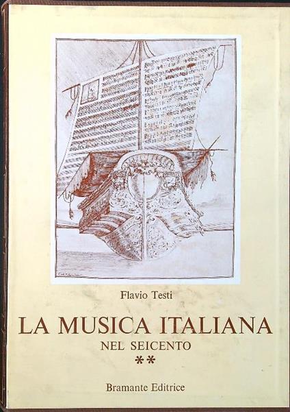 La musica italiana nel Seicento vol. II - Flavio Testi - copertina