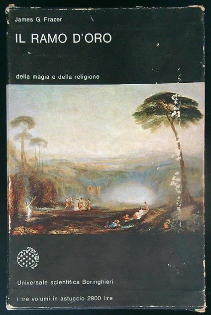 Il ramo d'oro 3 voll. - James Frazer - copertina
