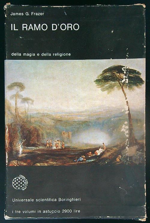Il ramo d'oro 3 voll. - James Frazer - copertina