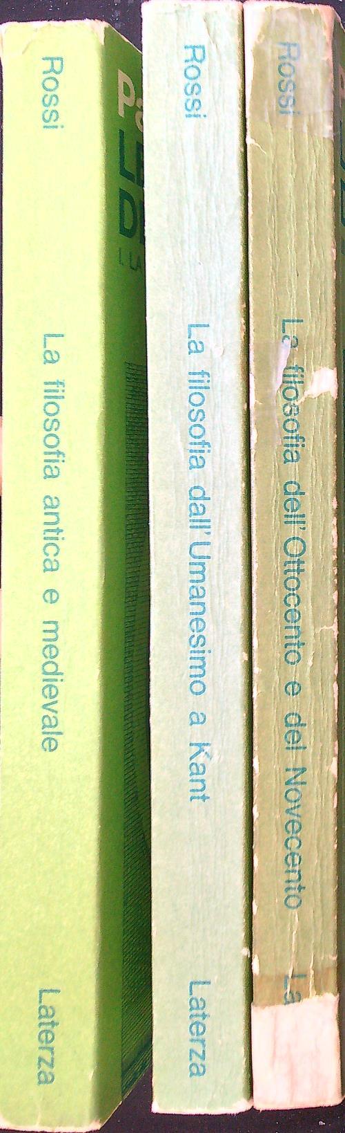 Letture di storia della filosofia 3 voll.