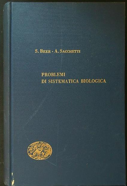 Problemi di sistematica biologica - Beer - copertina