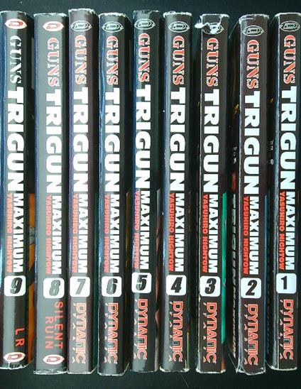 Trigun Maximum 9 voll. - Yasuhiro Nightow - copertina