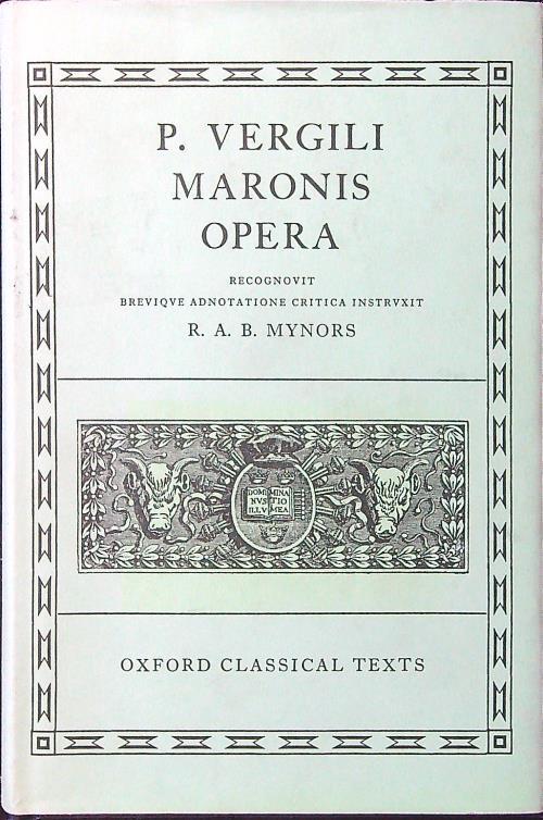 Opera - P. Vergili Maronis - copertina