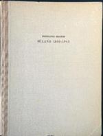 Milano 1800-1943. Itinerario urbanistico-edilizio
