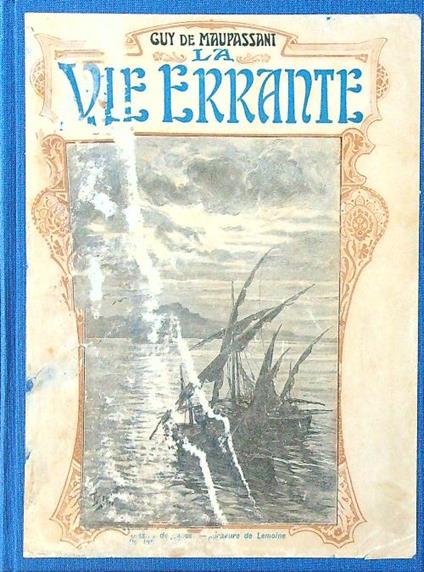 La vie errante - Guy de Maupassant - copertina
