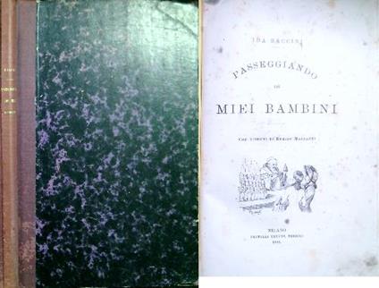 Passeggiando coi miei bambini - Ida Baccini - copertina