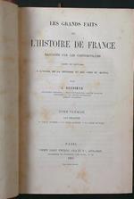 Les  grands faits de l'histoire de France