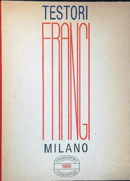 Frangi - Giovanni Testori - copertina