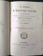 P. Papinii statii volumen quartum et ultimum