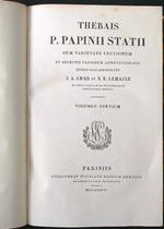 P. Papinii Statii volumen tertium