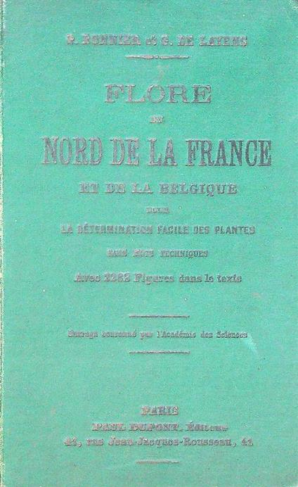 Nouvelle flore du nord de la France et de la Belgique - Gaston Bonnier - copertina