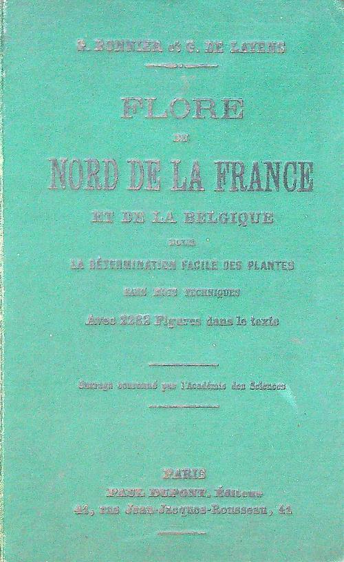 Nouvelle flore du nord de la France et de la Belgique - Gaston Bonnier - copertina