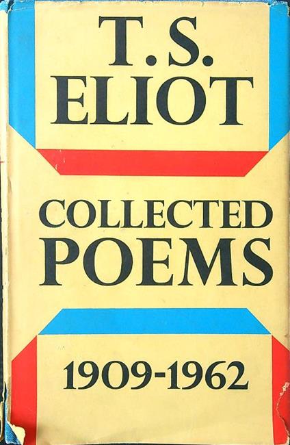 Collected Poems 1909-1962 - T. S. Eliot - copertina
