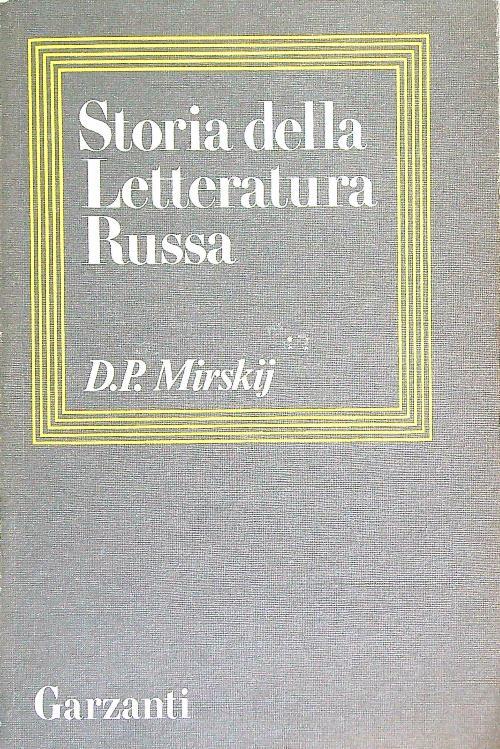 Storia della Letteratura Russa