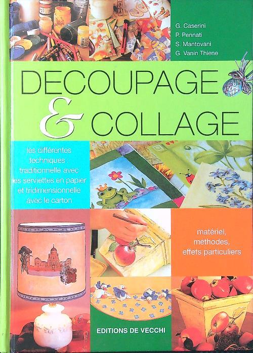 Decoupage et collage - copertina