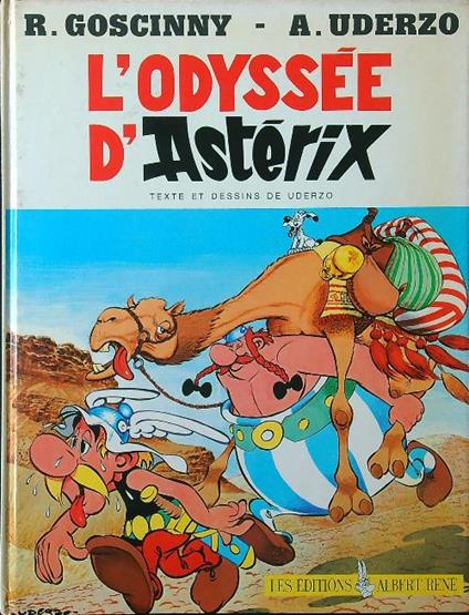 L' Odyssee d'Asterix - Goscinny - copertina