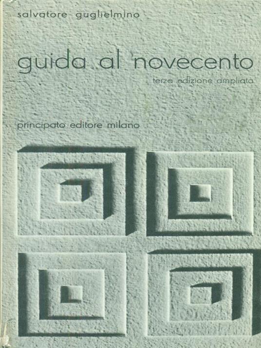 Guida al Novecento - Salvatore Guglielmino - copertina