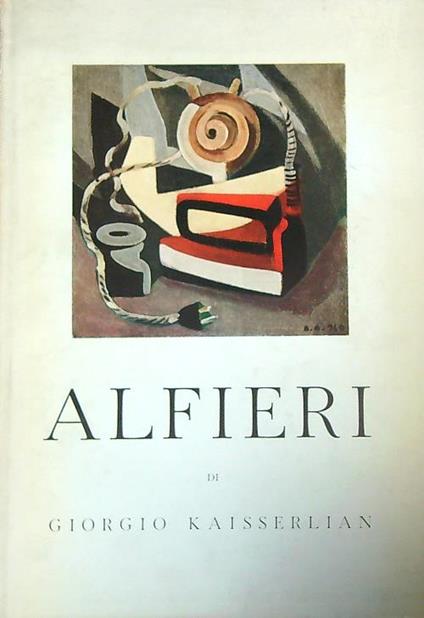 Alfieri - Giorgio Kaisserlian - copertina