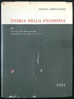 Storia della filosofia 3 vv