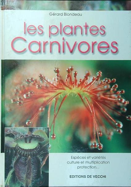 Les  plantes carnivores - Gerard Blondeau - copertina