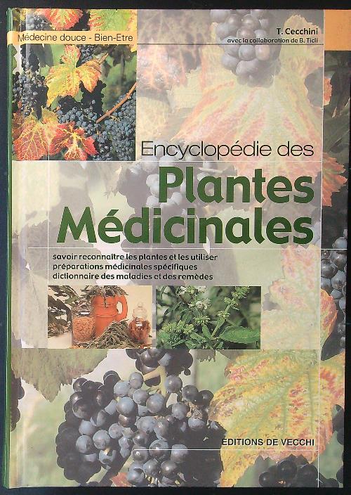 Encyclopedie des plantes medicinales - T. Cecchini - copertina