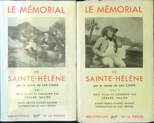 Le memorial de Sainte-Helene 2 tomes