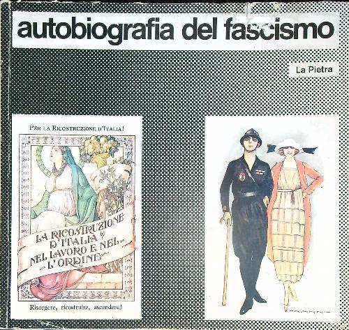 Autobiografia del fascismo - Enzo Nizza - copertina