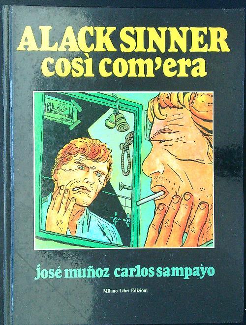 Alack Sinner così com'era - Munoz - copertina