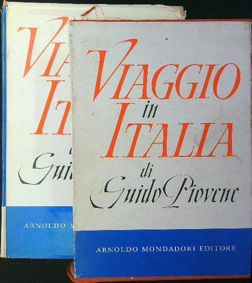 Viaggio in Italia - Guido Piovene - copertina