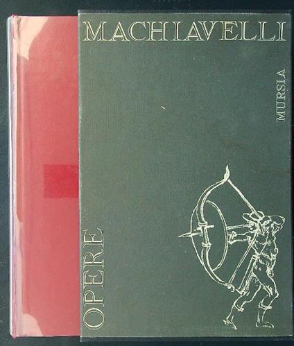 Opere - Niccolò Machiavelli - copertina