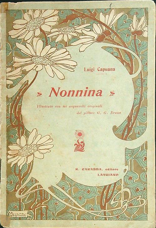 Nonnina - Luigi Capuana - copertina